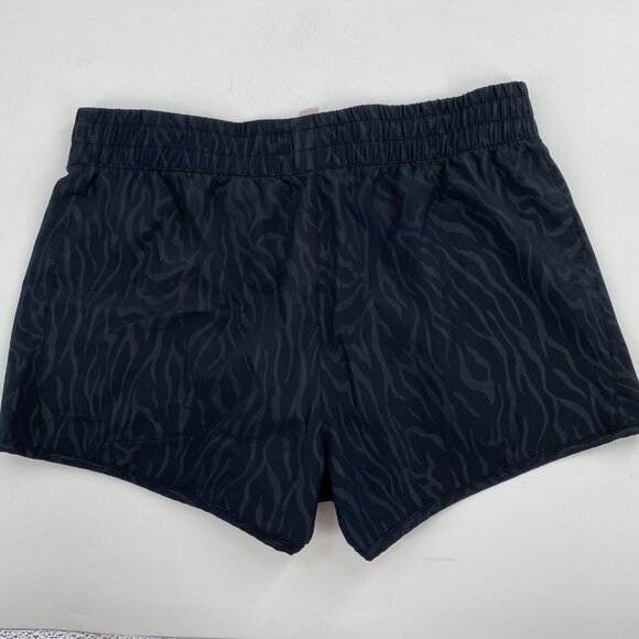 Marika Running Shorts with Panty Activewear Animal Zebra Print L Black - Picture 6 of 9